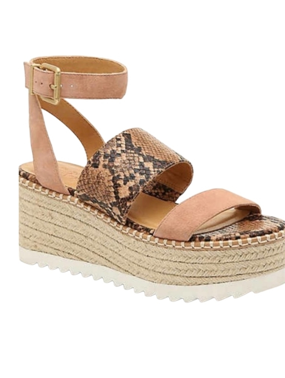 NEW! CROWN VINTAGE Daylen Espradrille Platform Sandals 6.